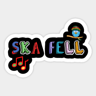 Ska-Fell Pike, Lake District Sticker